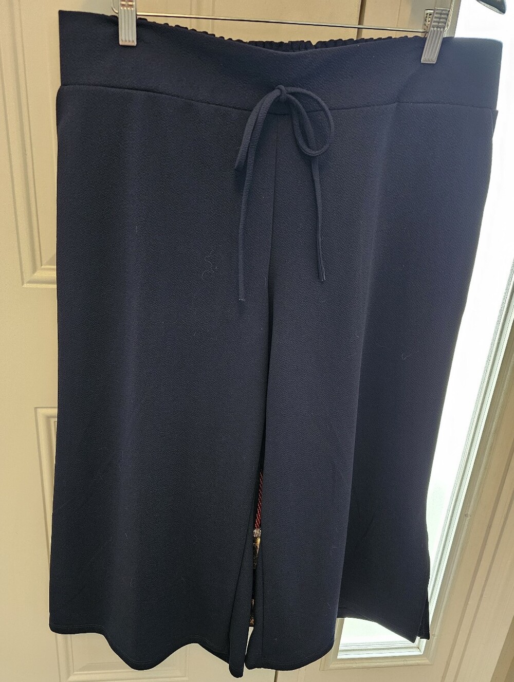 Nema Avenue NWoT Navy Blue Wide-Leg Culotte Cropped Pant 2X